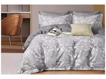 Комплект постельного белья Soho Евро Lounge, 200x230см, Veneziana Grey, 6900069941822