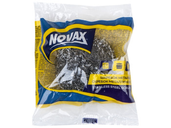 Шкребок кухонний Novax, металевий, нержавіючий, 1шт
