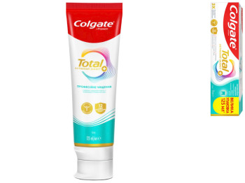 Зубна паста Colgate Тотал Професійне Чищення, гель, 125мл