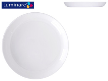 Тарелка десертная Luminarc Diwali Structure Lines стеклокерамическая, круглая D19см 28948