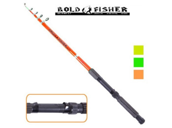 Спиннинг телескоп стеклопластик "Bold fisher" 3.3м 60-120г 6к