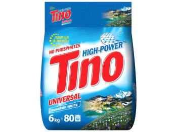 Порошок для прання Tino High-Power Mountain spring універсальний 6кг