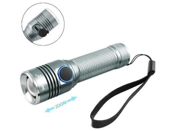 Фонарик Small Sun R842-T6, 1х18650, zoom, ЗУ microUSB, Box
