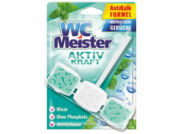 Освежитель в унитаз WC Meister "Мята" брусок 45г