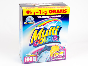 Стиральный порошок бесфосфатный Multicolor 10 (9+1) кг коробка (Польша)