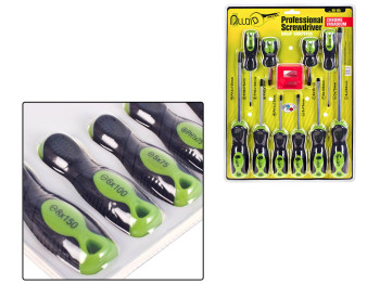 Набір викруток хрест і шліц Alloid 10 предм. блістер (НО-10Б)