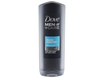 Гель для душу Dove men+care "Чистота і комфорт" чоловічий, для тіла і обличчя 250мл