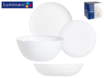 Сервиз столовый Luminarc Ammonite White 19 предметов 00708
