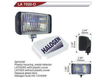 Фара дополнительная DLAA 7020O-RY H3-12V, 55W, 100х42мм