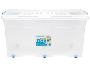 Контейнер MultiBox универсальный с ручками на колесах, 62х40х33см, 50л (В-46)