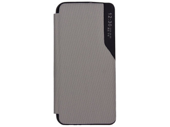 Чохол книжка Business Fabric для Samsung A03s 2021 A037F Колір 4, Gray