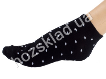 Носки женские демисезонные 329 р.23-25 (38-40р.) (цвет черный 0192) Дюна