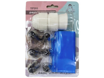 Кондитерський мішок з насадками, 14х20см (11 предметів у наборі)