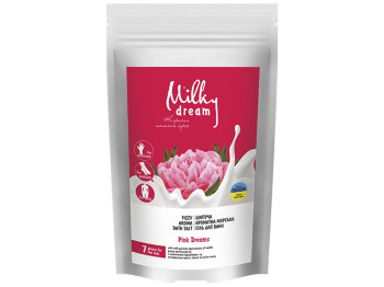 Морская соль Milky Dream шипучая ароматная для ванн "Розовые мечты" дойпак 300г