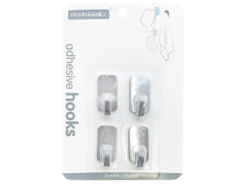 Гачки декоративні самоклеючі (ціна за набір 4шт)