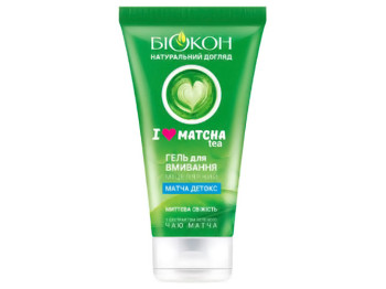 Гель для вмивання міцелярний Біокон I love matcha tea 165мл
