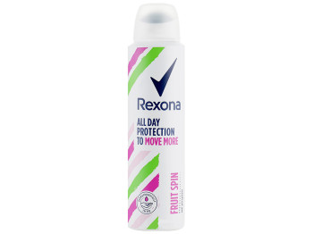 Антиперспирант аэрозоль Rexona All Day Protection To Move More Fruit Spin 150мл