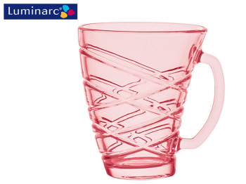 Кружка Luminarc Shape Elanor розовая 320мл 40056