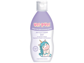 Средство для купания детей 2в1 Ути-Пути с персиковым маслом 200мл