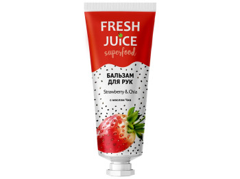Бальзам для рук Fresh Juice Superfood Strawberry&Chia 30мл