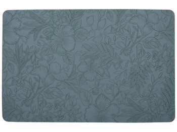 Салфетка-плейсмат сервировочная Floral голубой джинс, 30×45см