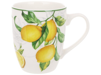 Чашка фарфоровая Сицилийский лимон, 340мл