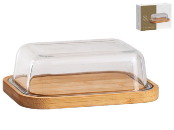 Масленка Viva Bamboo, 18,5х14х6,3см, в упаковке, 6900068706477