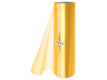 Декоративная пленка для бронирования фар Yellow, 40см х 10м (+/-5%) (52029)