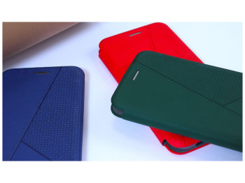 Чохол-книжка шкіра Twist для Xiaomi Poco M3 Колір 7, Червоний
