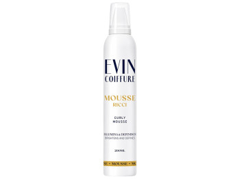 Мус для волосся EVIN Coiffure Mousse Ricci, для кучерявого волосся, 200мл