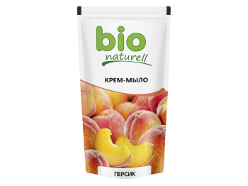 Мило рідке "BIO Naturell" Персик дой-пак 500мл