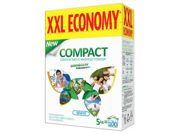 Стиральный порошок Green&Clean Professional Compact для белой одежды 5кг