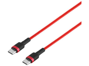 Кабель USB Baseus Type-C to Type-C PD 2.0 60W 20V 3A CATKLF-G, Красный