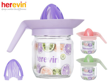 Соковижималка ручна Herevin "Soft Mix" 400мл (кольори асорті) 49321