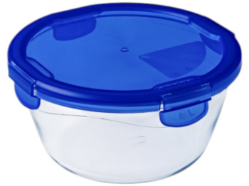 Форма для запекания Pyrex Cook&Go, жаростойкое стекло, пластик, 1,6л, 20х9см, цвет прозрачный