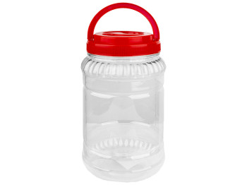 Банка пластикова з кришкою, 2л