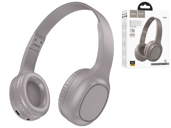 Блютуз стерео гарнитура Hoco W46, Цвет Коричневый