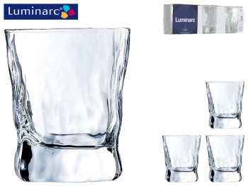 Набор низких стаканов Luminarc Айси 300мл (цена за набор 3шт) 78593