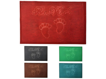 Коврик придверный "Bem Vindo" 38х57,5см цвета ассорти (цена за 1шт)