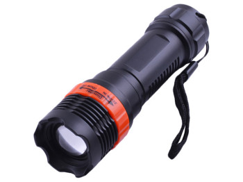 Фонарик диодный F11-1LED, 3xAAA, zoom, пластмассовый