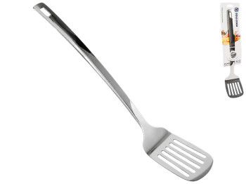 Лопатка кухонная перфорированная Steel из нержавеющей стали, 36×7,5 см