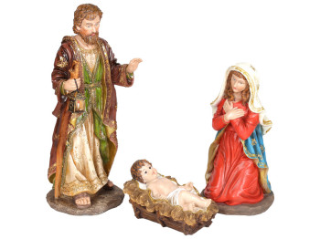 Вертеп, 64см (цена за набор из 3-х фигур) 