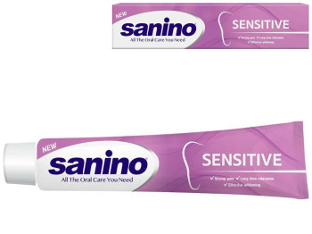 Зубная паста Sanino Sensitive Защита для чувствительных зубов, 90мл