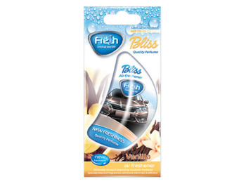 Освіжувач повітря рідкий Fresh Way "BLISS Cars" Vanilla 8мл