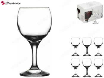 Набор бокалов для красного вина Pasabahce Bistro 225мл (цена за набор 6шт)