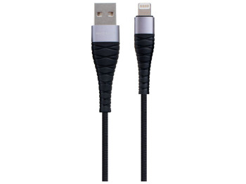 Кабель USB Borofone BX32 Munificent Lightning 1m Колір Чорний