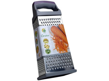 Тёрка многофункциональная 4в1, нержавеющая сталь, 20см