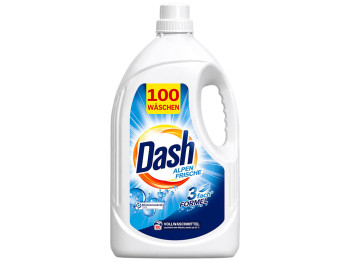 Гель для прання Dash Alpen Frische, універсальний, 5л, 100 прань