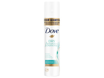 Сухий шампунь Dove Dry shampoo+conditioner без запаху 250мл