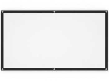 Экран для проектора, 120 дюймов, 16:9, цвет белый